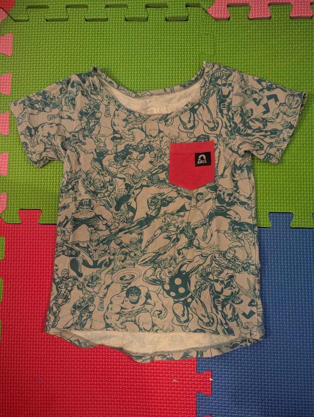 Rags Marvel T-shirt